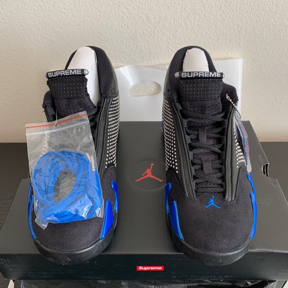 Supreme Air Jordan 14 Retro S - Picture 6 of 7